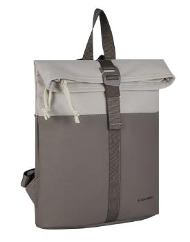 Backham - Los Angeles Rolltop Backpack Mini Taupe / Beige